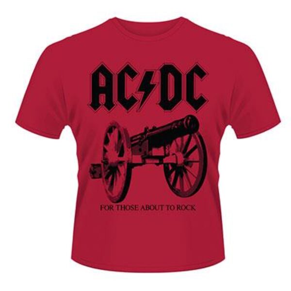 AC/DC - For those about to rock - size L T-Shirt - 100 % Baumwolle