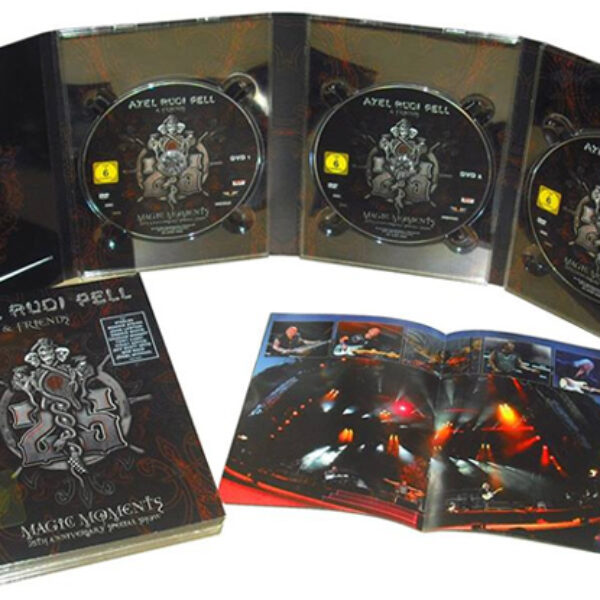 AXEL RUDI PELL - Magic moments 3-DVD