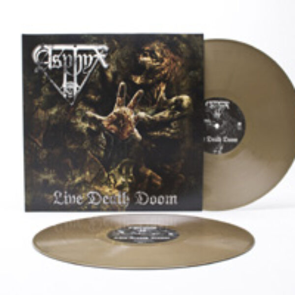 ASPHYX - Live death doom - gold vinyl DLP