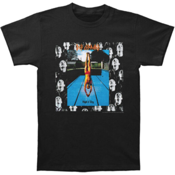 DEF LEPPARD - High and dry - size XL T-Shirt - 100 % Baumwolle