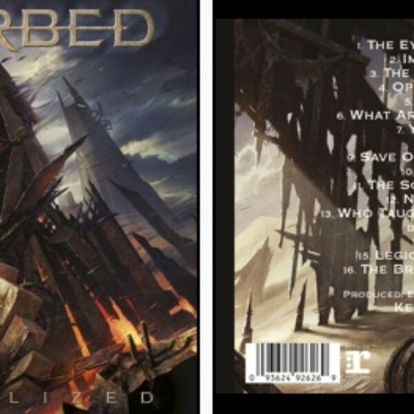 DISTURBED - Immortalized - limited version CD