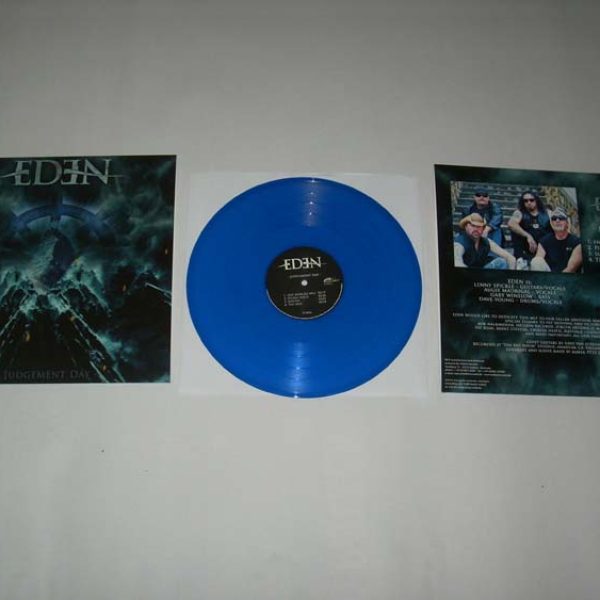 EDEN - Judgement day - blue vinyl limited 150 MLP