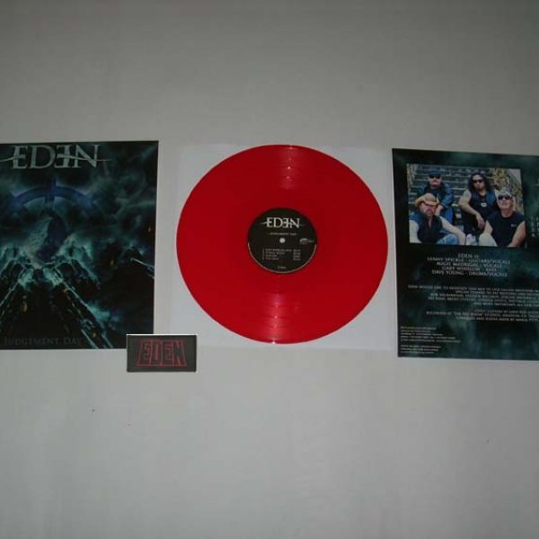 EDEN - Judgement day - red vinyl & classic EDEN patch - limited 100 - HOA edition! MLP