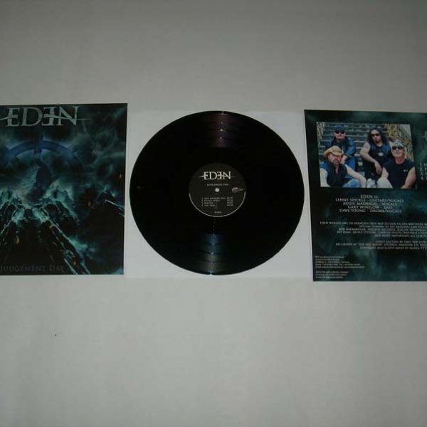 EDEN - Judgement day - black vinyl limited 250 MLP