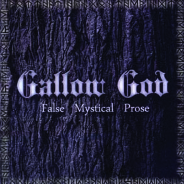 GALLOW GOD - False mystical prose CD