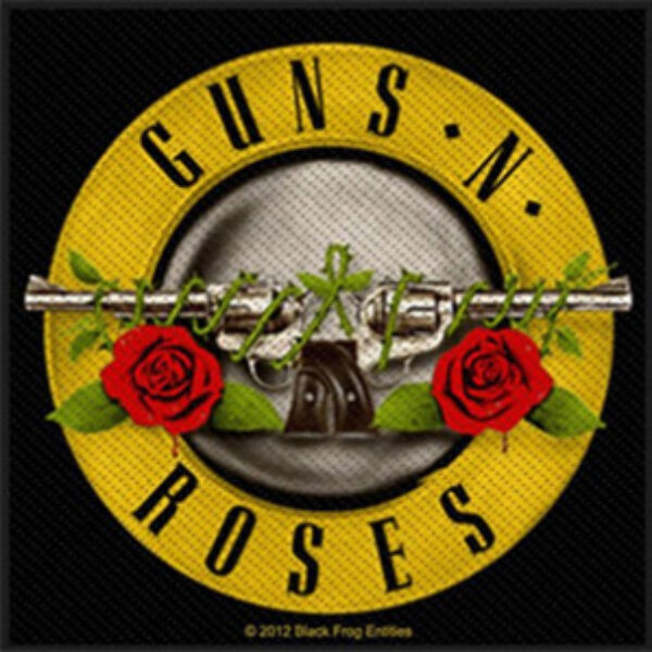 GUNS`N`ROSES - Bullet logo Aufn&auml;her