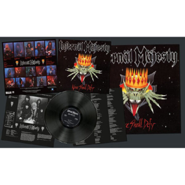 INFERNAL MAJESTY - None shall defy - rerelease LP