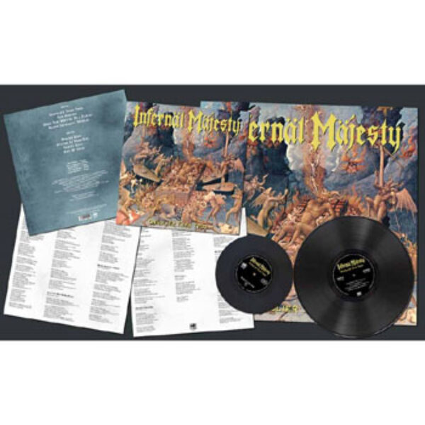 INFERNAL MAJESTY - Unholier than thou & 7" EP LP