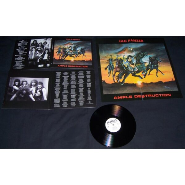 JAG PANZER - Ample destruction & bonustr. LP