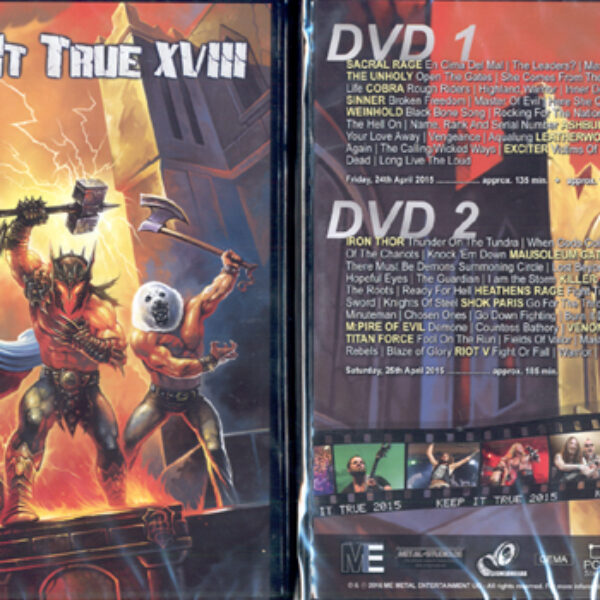 KEEP IT TRUE - Keep it true XVIII - 2015 2-DVD