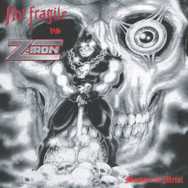 NOT FRAGILE vs Z-IRON - Masters of metal - pink vinyl LP