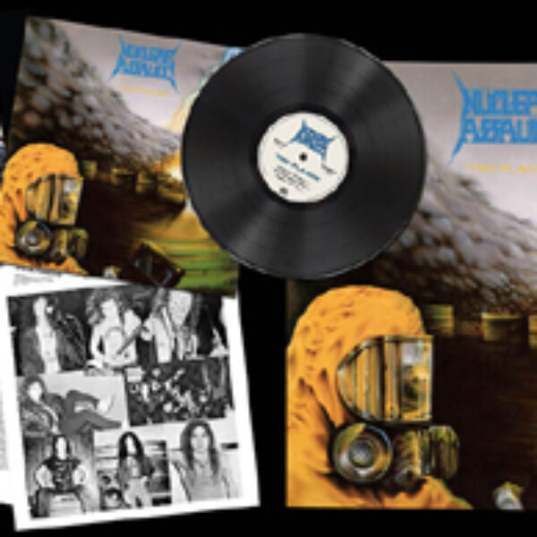 NUCLEAR ASSAULT - The plague - rerelease LP