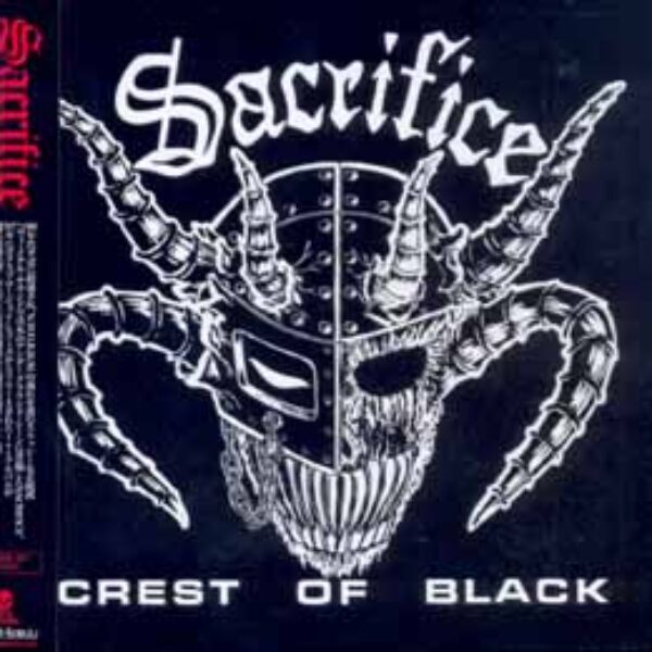 SACRIFICE - Crest of black - rerelease CD