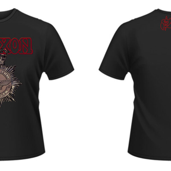 SAXON - Strong arm of the law - size XL T-Shirt - 100 % Baumwolle
