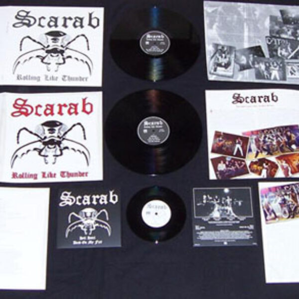 SCARAB - Rolling like thunder & 7" DLP