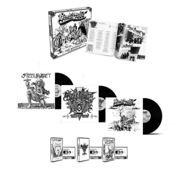 STEEL PROPHET - The Revenant - Demo Years 1986-1989 BOX 3 LPs & 3 MCs 3-LP
