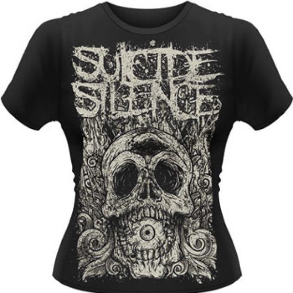 SUICIDE SILENCE - Death of Cyclops - size L Girlieshirt - 100 % Baumwolle