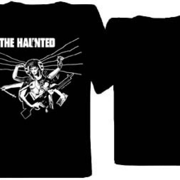 THE HAUNTED - Gun Madonna Girlieshirt - 100 % Baumwolle