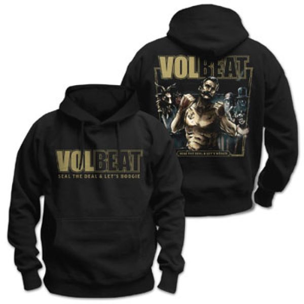 VOLBEAT - Seal the deal & let`s boogie - size M. L or XL Kapuzenpulli - 100 % Baumwolle
